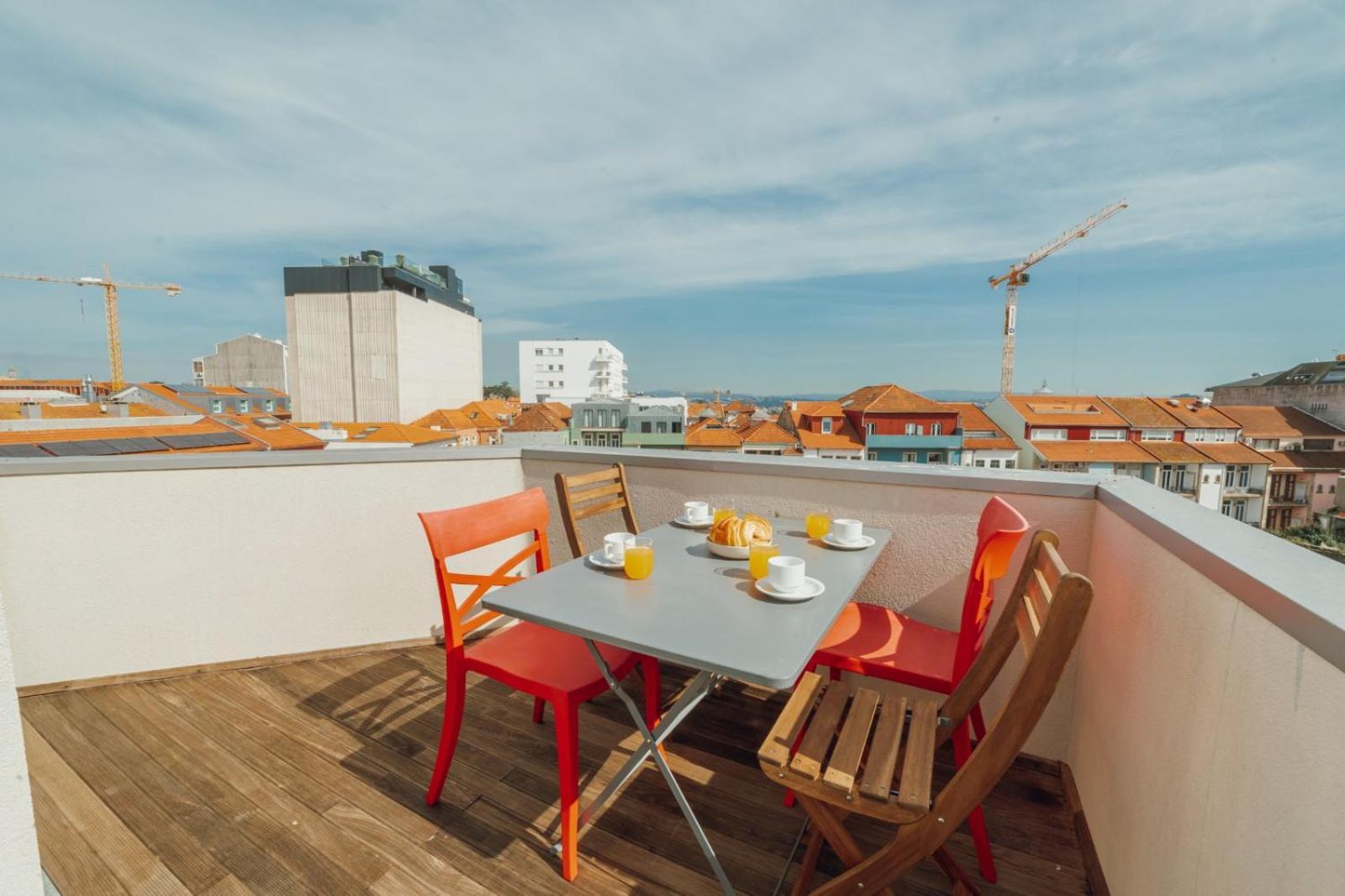 Apartamento Rooftop Panoramic Batalha- Porto